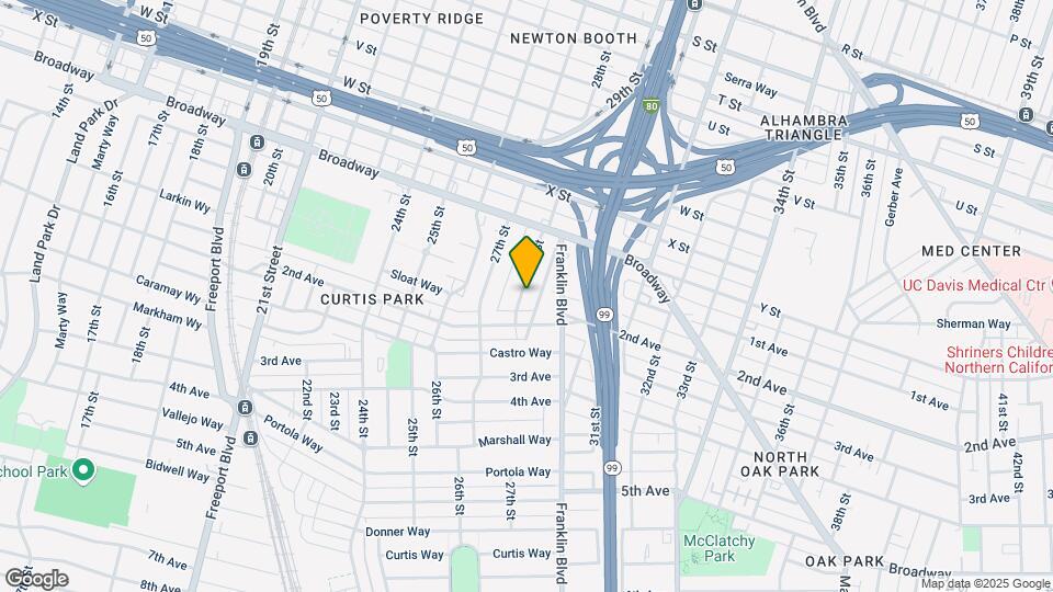 2627 28th St Map and Location Details