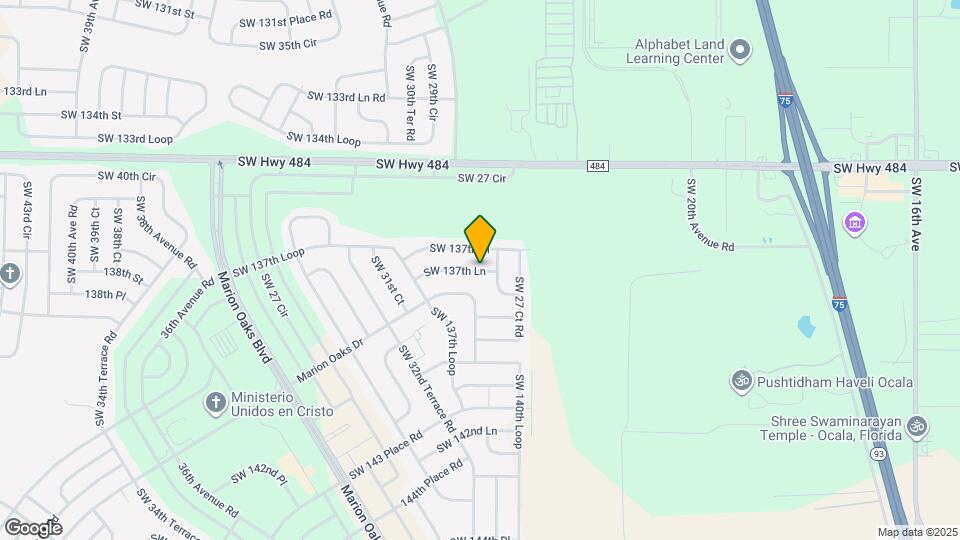 2827 SW 137th Ln Map and Location Details