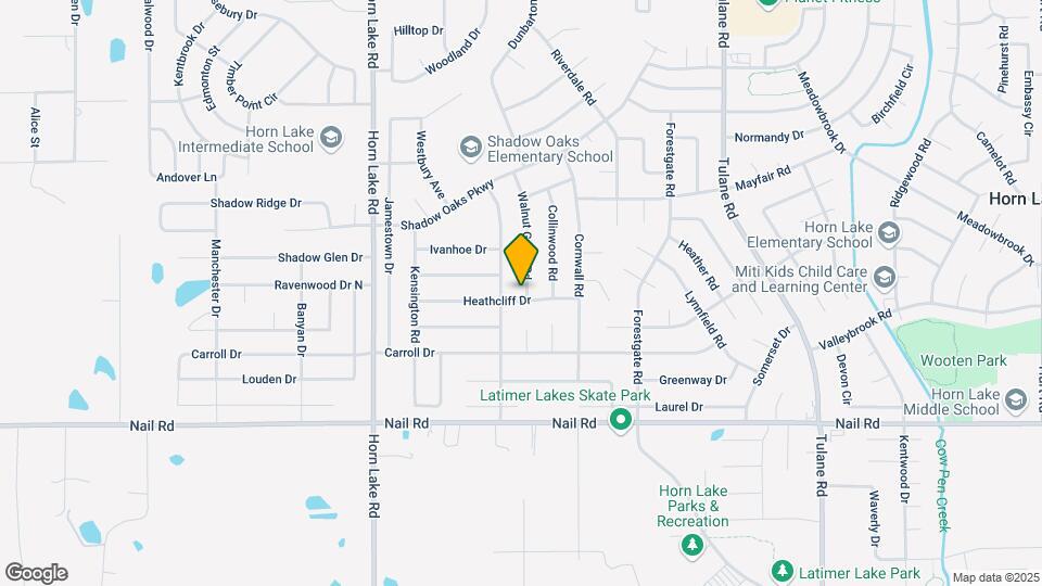 3670 Heathcliff Dr Map and Location Details