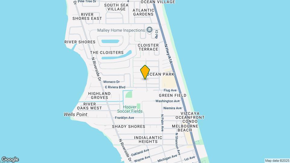 2040 Palm Ave Map and Location Details