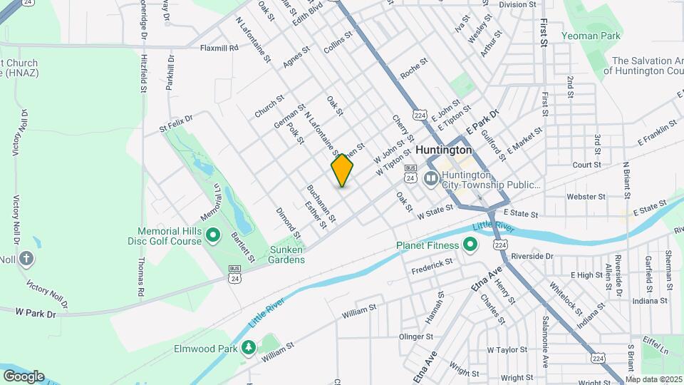 505 Polk St Map and Location Details