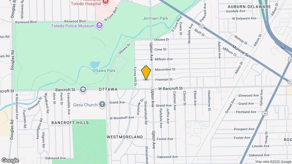 1923 Freeman St Map and Location Details