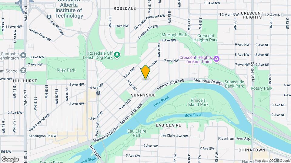 712 1st Ave NW Map and Location Details