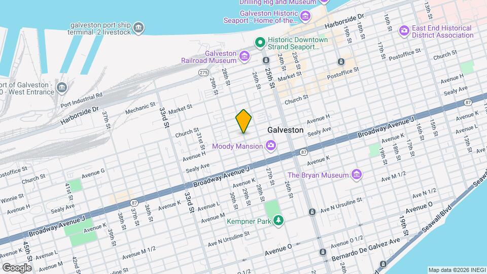 715 28th St Map and Location Details