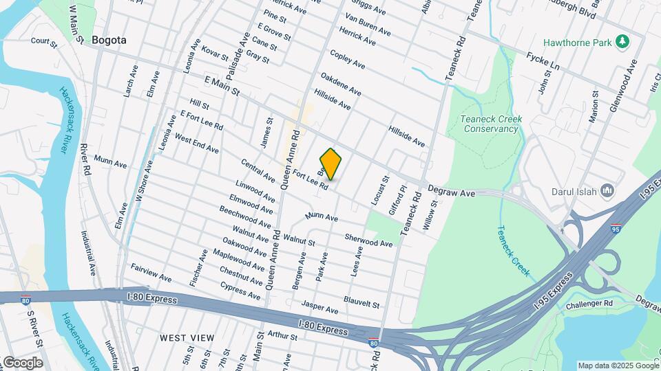 194 Fort Lee Rd Map and Location Details