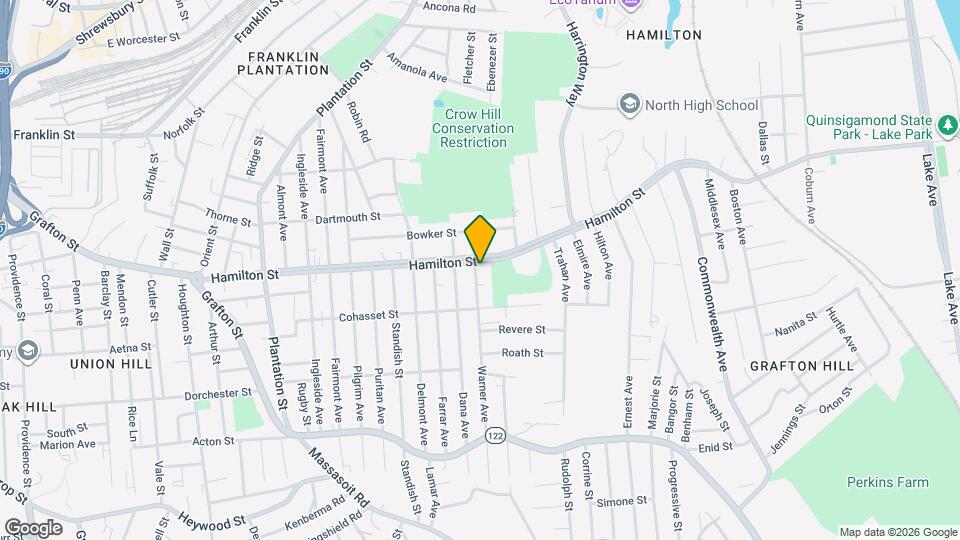 214 Hamilton St Map and Location Details