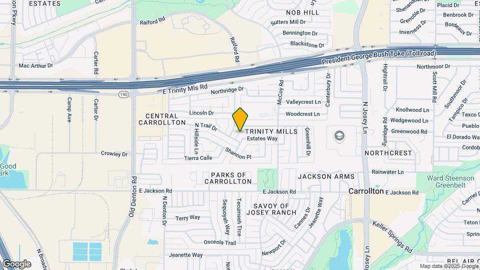 1511 Estates Way Map and Location Details