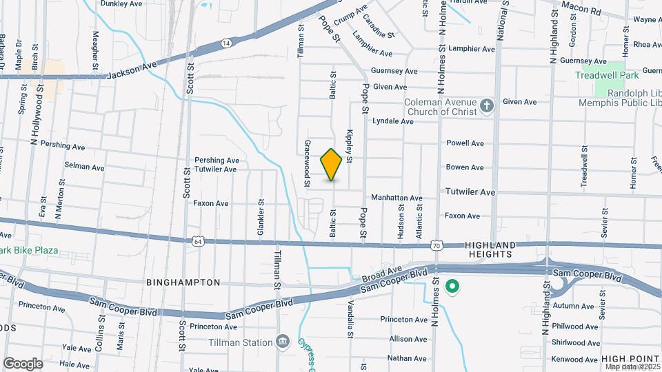 3088 Manhattan Ave Map and Location Details