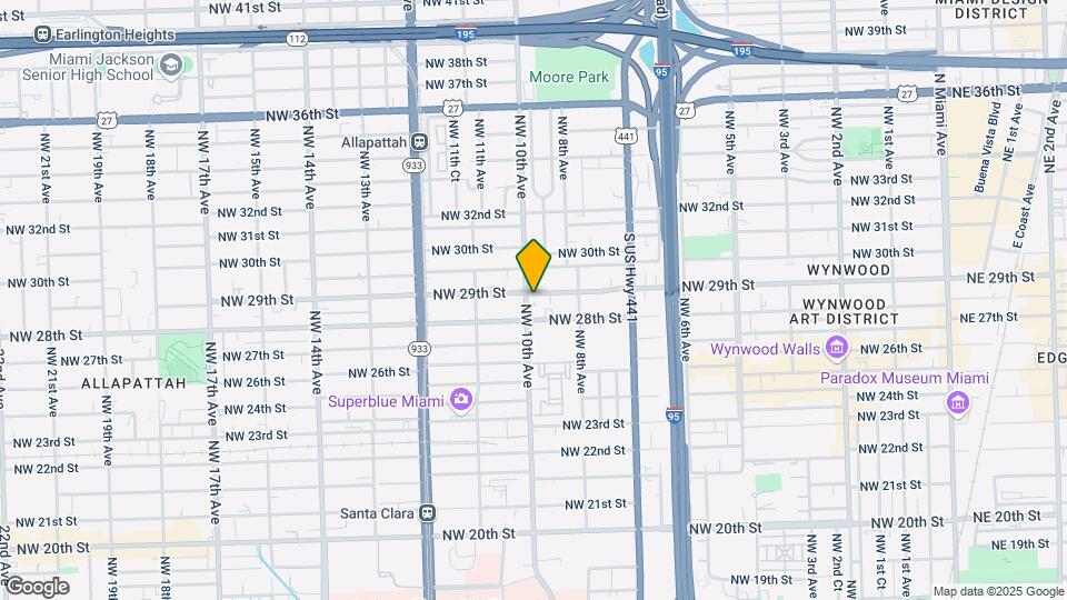 936 NW 29th St Map and Location Details