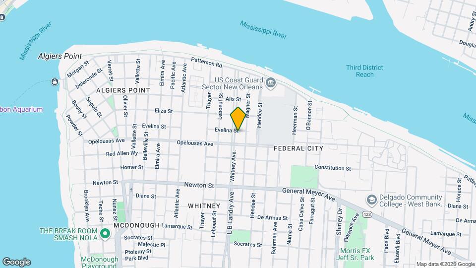 606 Whitney Ave. Map and Location Details