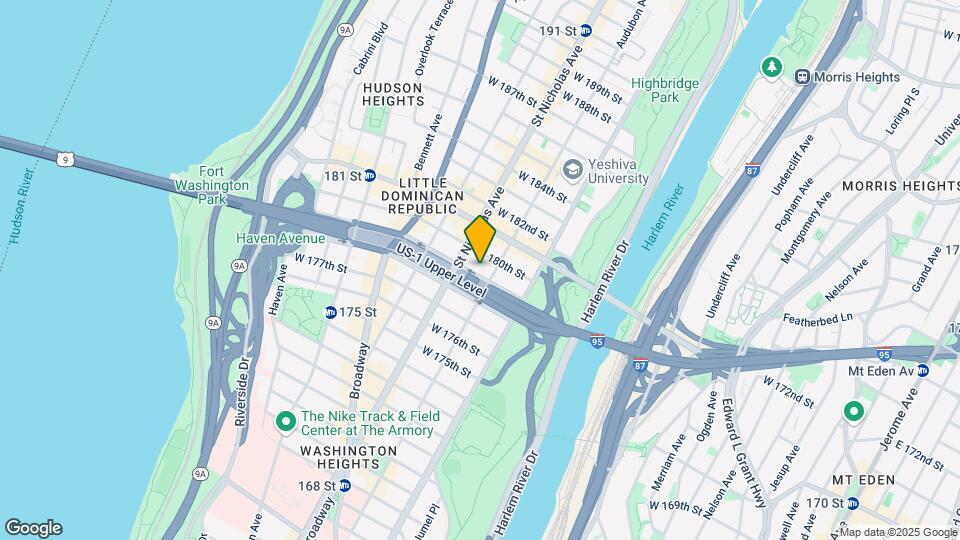 531 W 179th St Map and Location Details