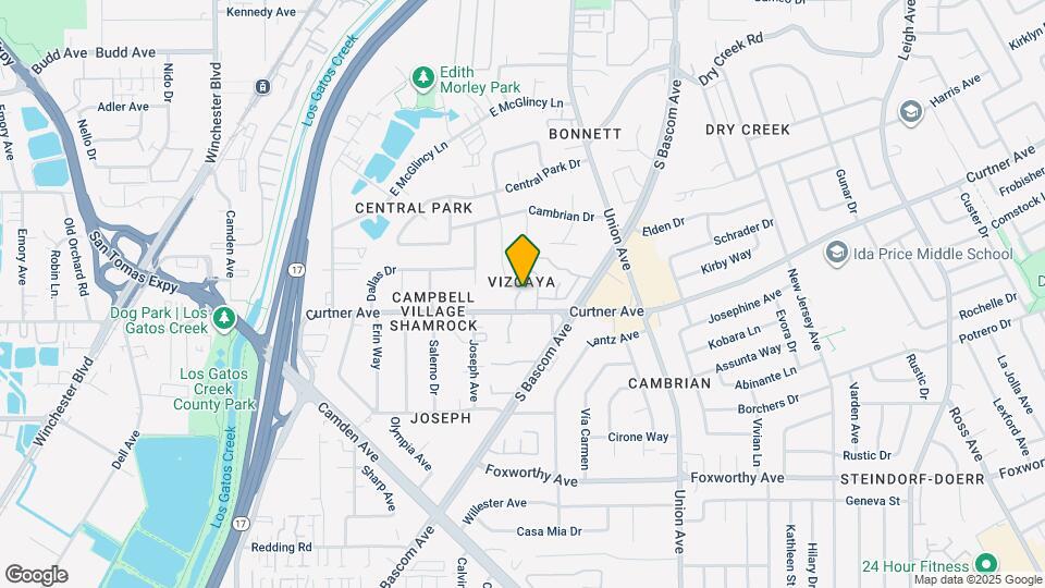 2610 Curtner Glen Ct Map and Location Details