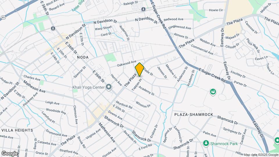 1320 Anderson St Map and Location Details