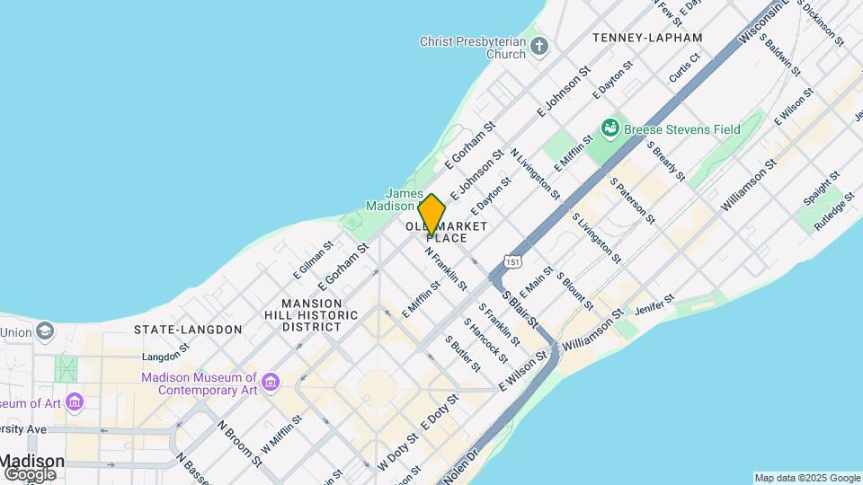 137-141 N Franklin St Mapa y Detalles de la Ubicación