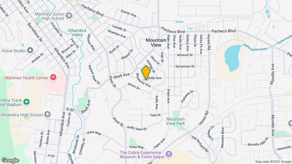 2431 Monterey Ave Map and Location Details
