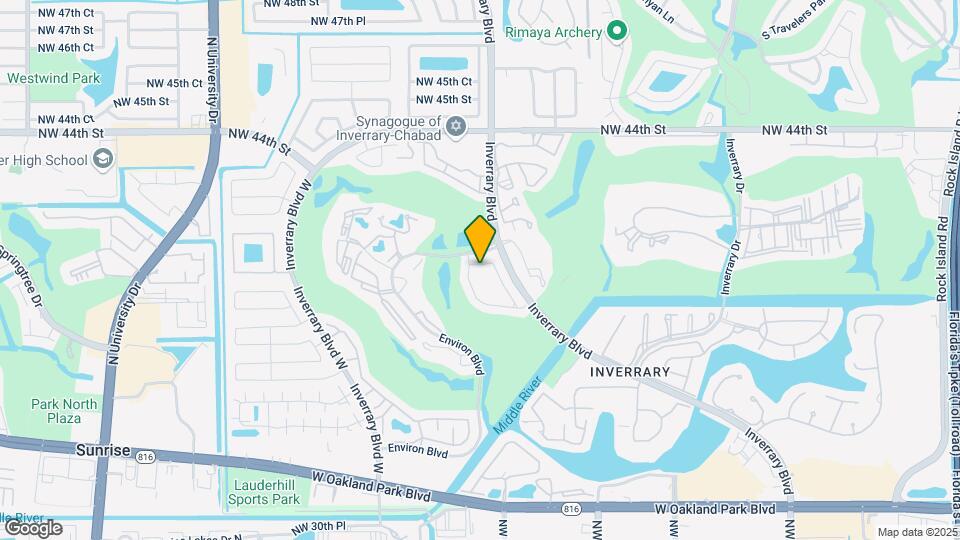6714 NW 39th Ln Map and Location Details