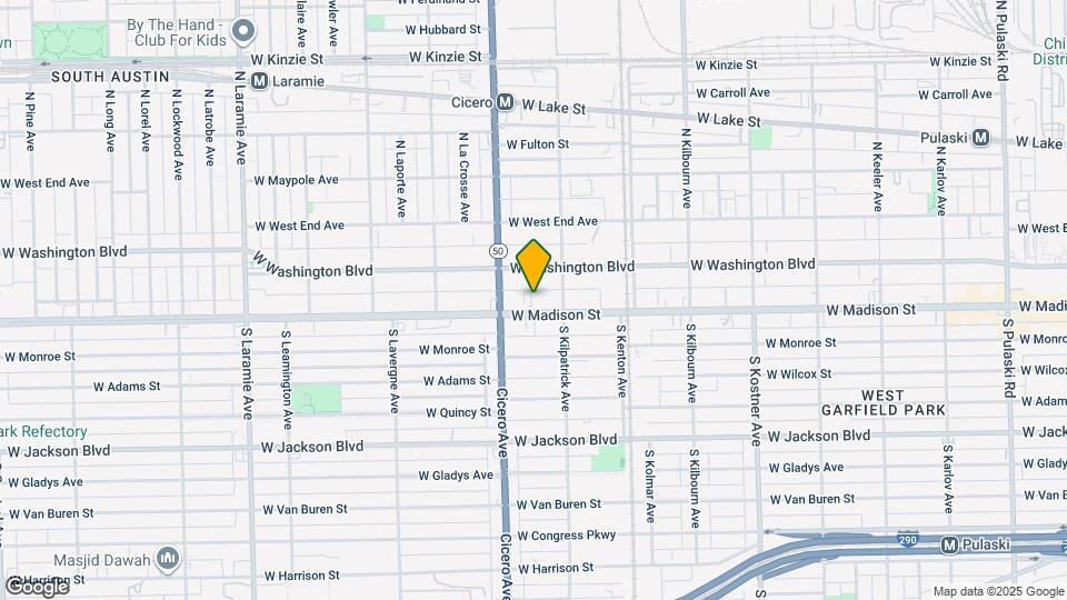 4728 W Madison St Map and Location Details