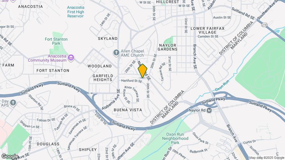 2850 Hartford St SE, Unit 203 Mapa y Detalles de la Ubicación