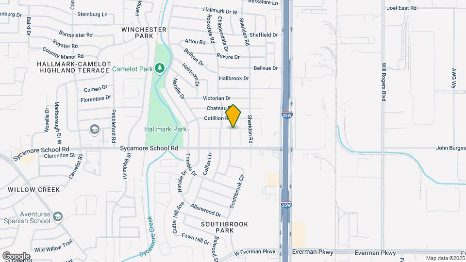 7801 Regency Ln Map and Location Details