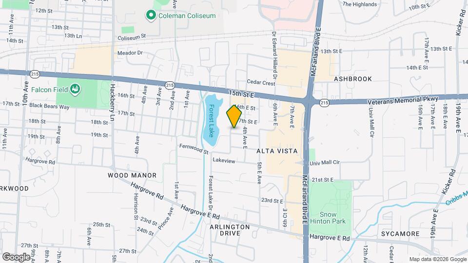 304 18th E St Mapa y Detalles de la Ubicación