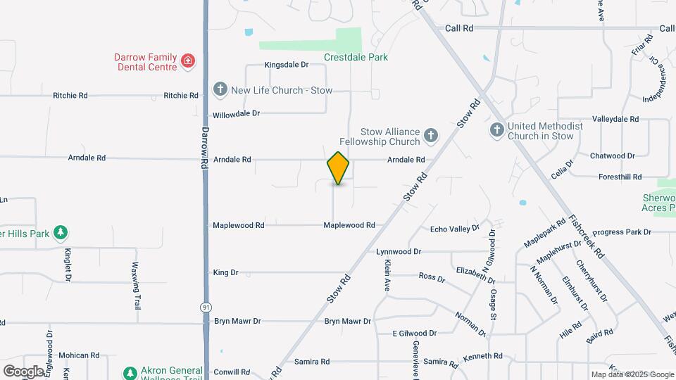 4219 Woodpark Dr Map and Location Details