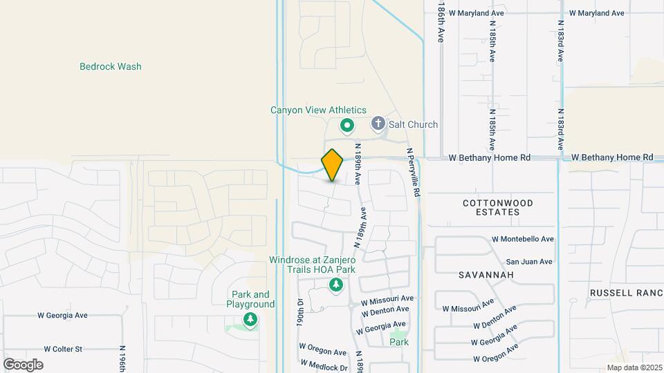 19007 W Palo Verde Dr Map and Location Details