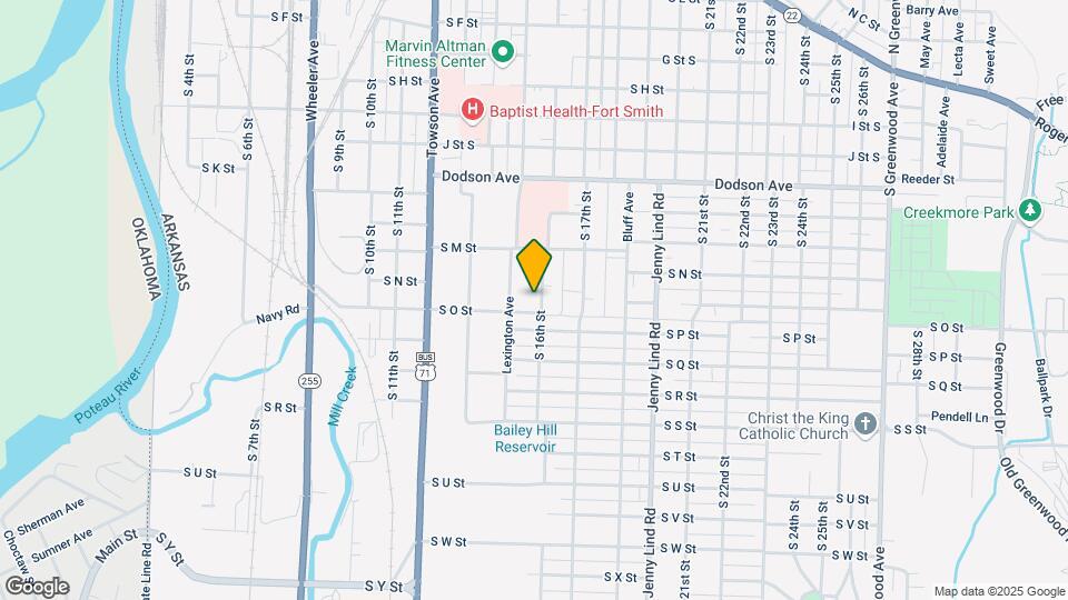 1516 S 16th St Map and Location Details