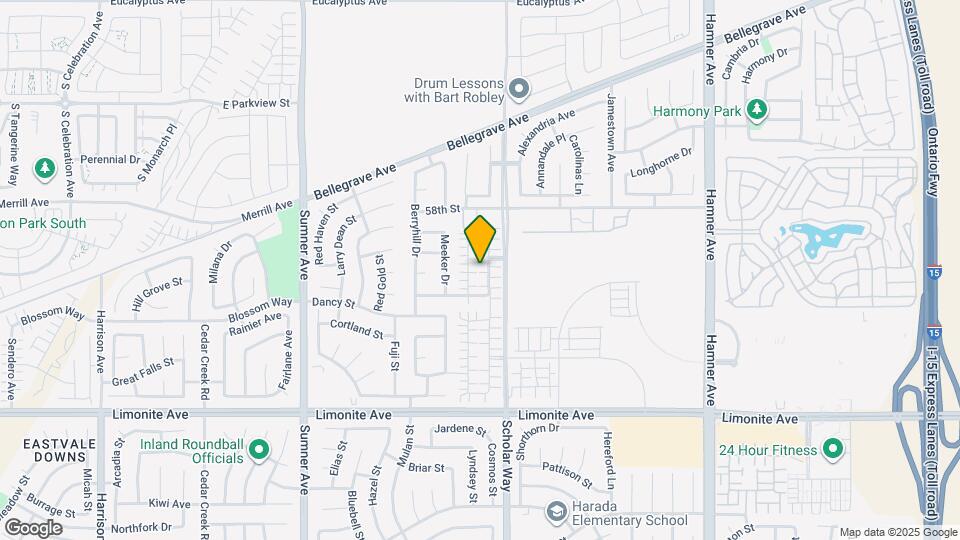 5955 Ginger Dr Map and Location Details