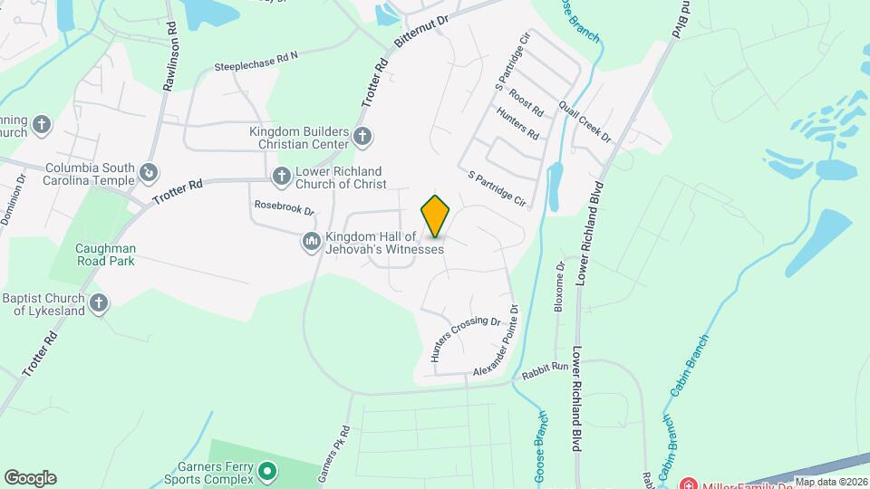 836 Chariot Way Map and Location Details