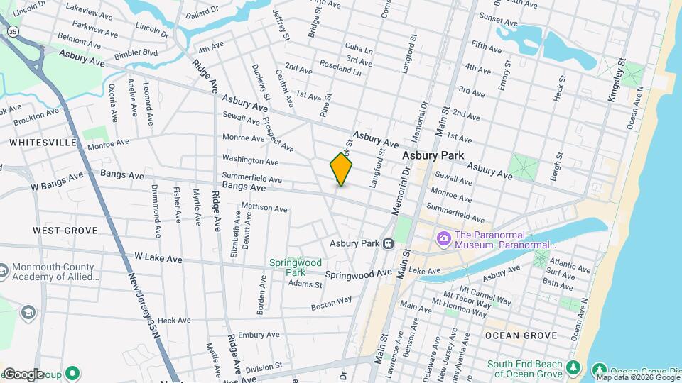 406 Comstock St Map and Location Details