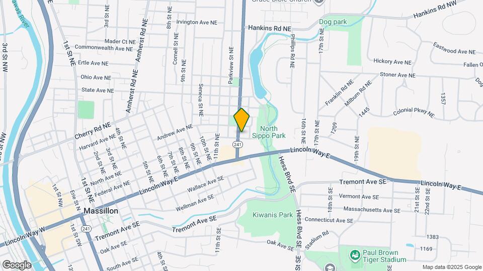 206 Wales Rd NE Map and Location Details