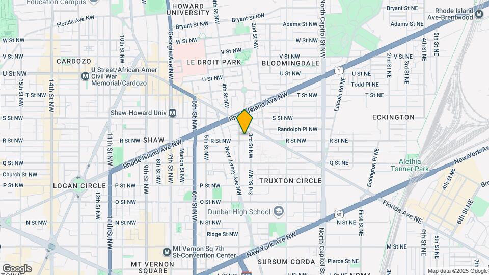 311 R St NW Map and Location Details