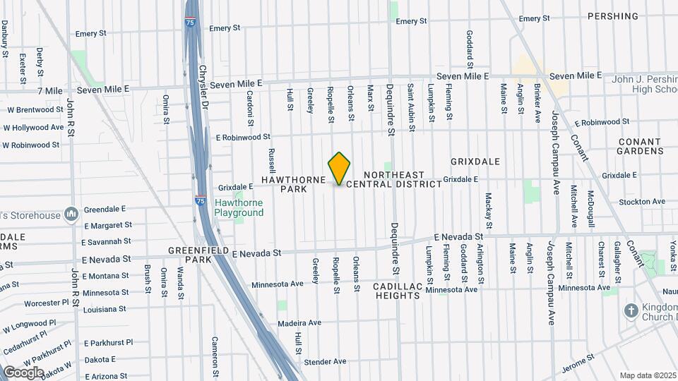 18184 Riopelle St Map and Location Details
