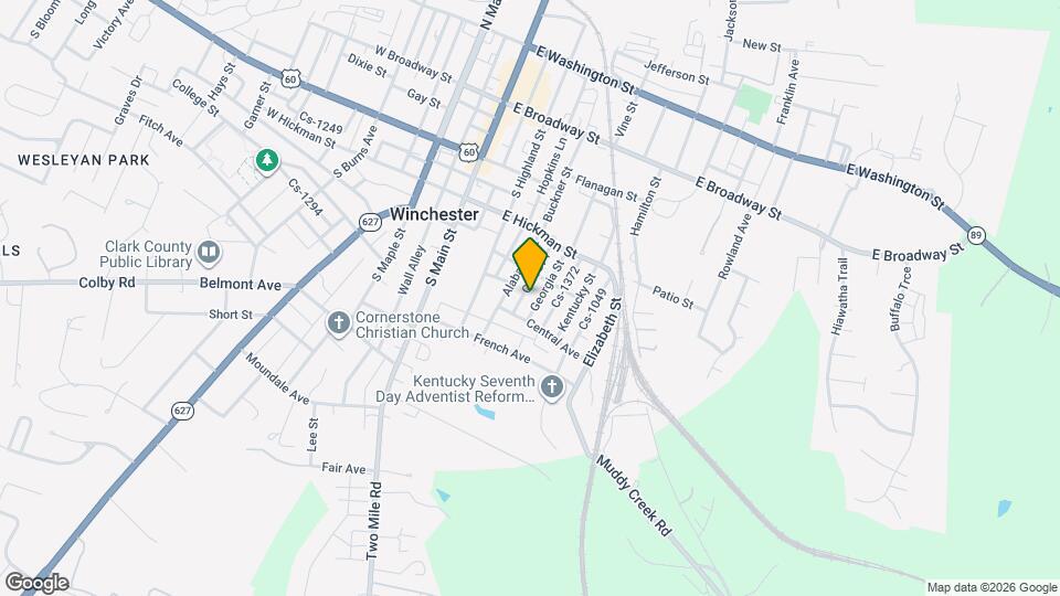 114 Georgia St Map and Location Details