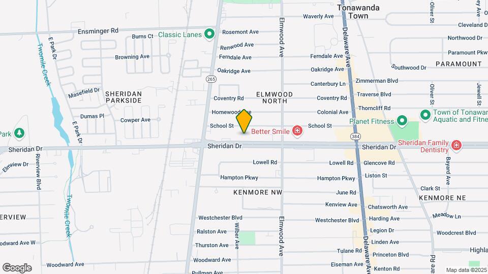 Sheridan Manor Apartments Mapa y Detalles de la Ubicación