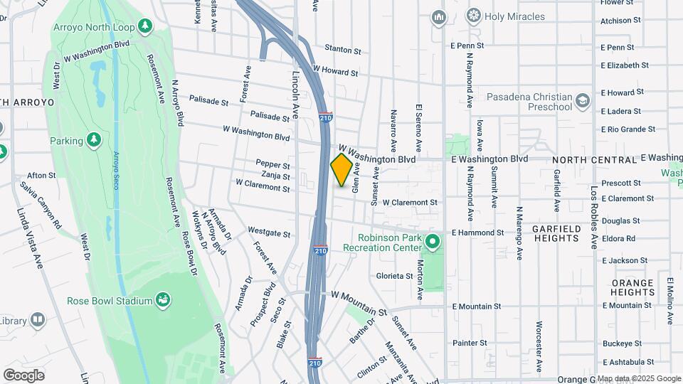 299 W Claremont St Map and Location Details