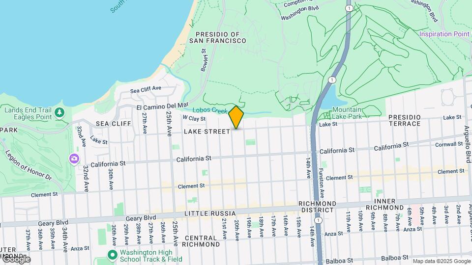 1835 Lake St Mapa y Detalles de la Ubicación