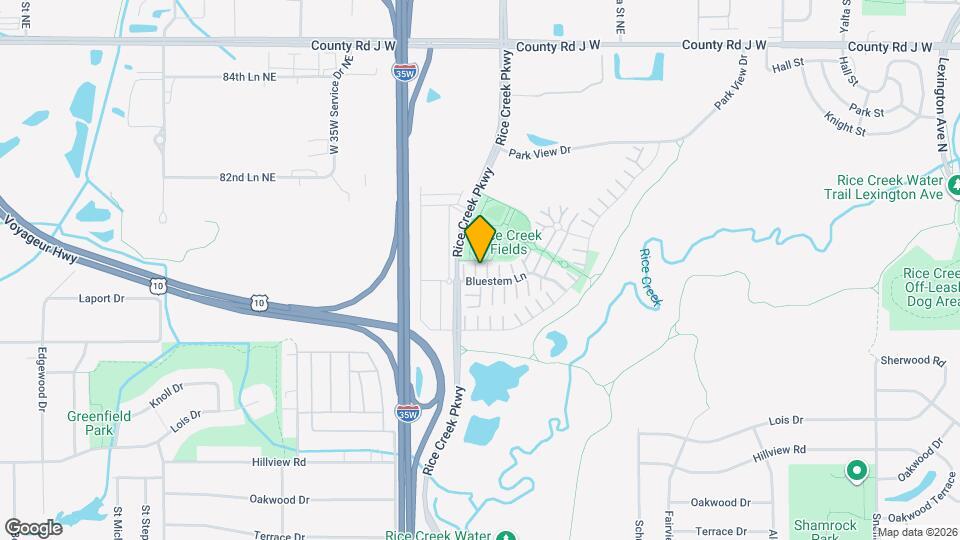 1939 Bluestem Ln Map and Location Details