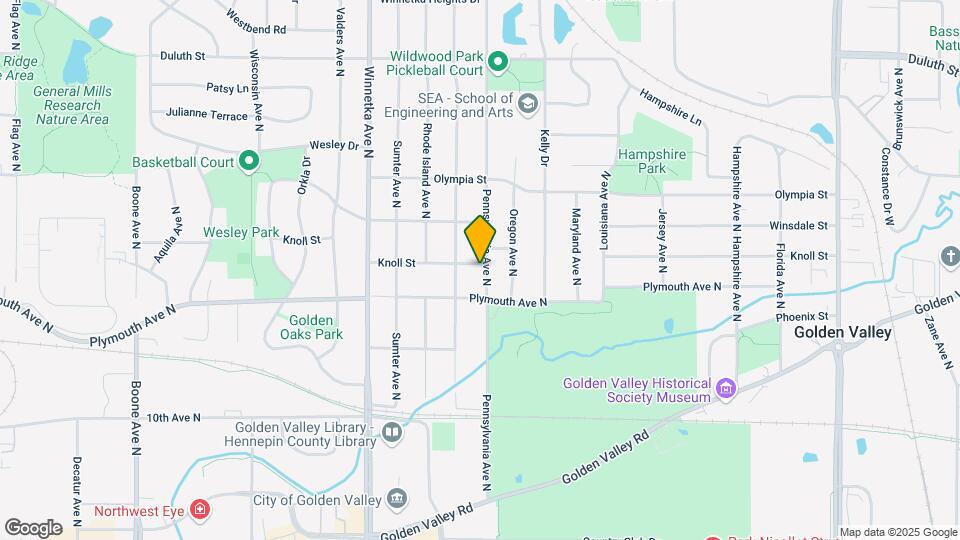 7501 Knoll St N Mapa y Detalles de la Ubicación