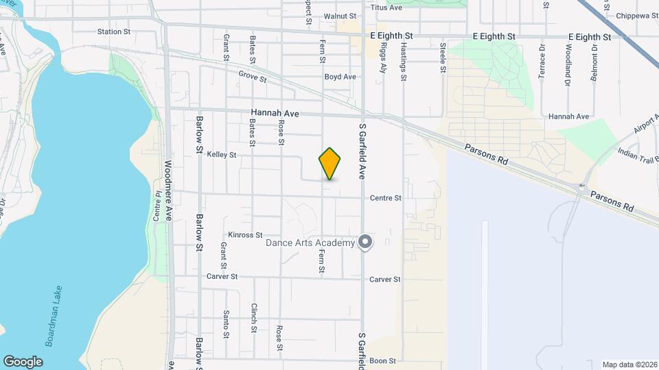 837 Fern St Map and Location Details