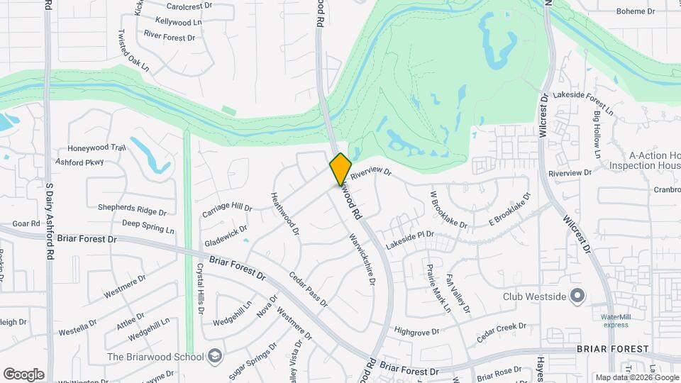 1306 S Kirkwood Rd Map and Location Details