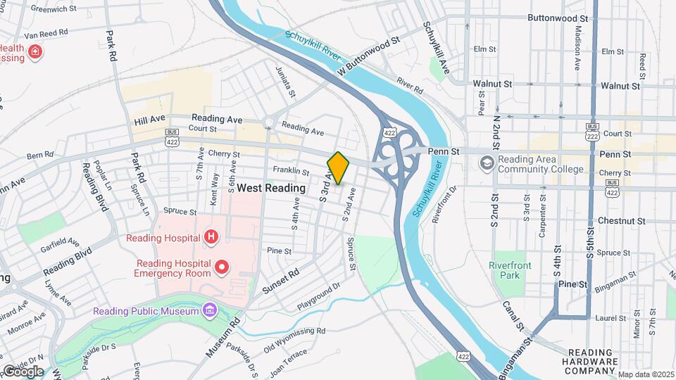 114 Yarnell St Map and Location Details