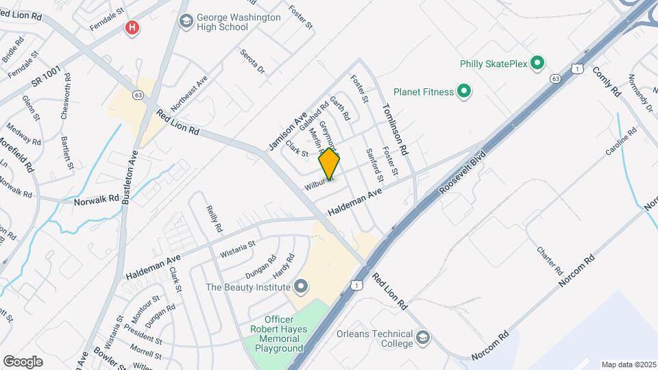 10117 Wilbur St Map and Location Details