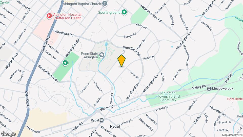 1268 Rydal Rd Map and Location Details
