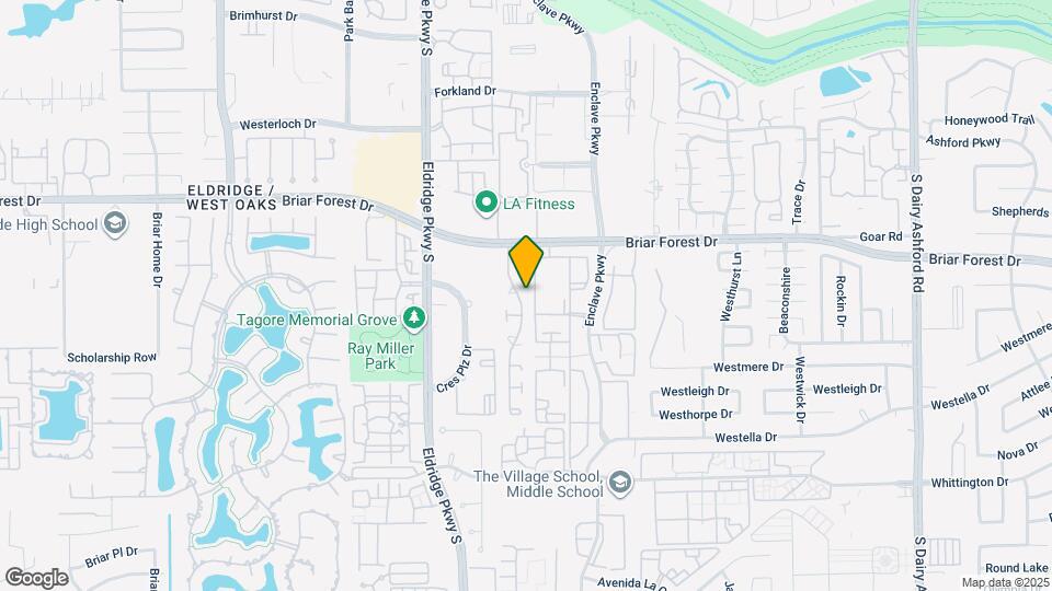 1547 Lakeside Enclave Dr Map and Location Details