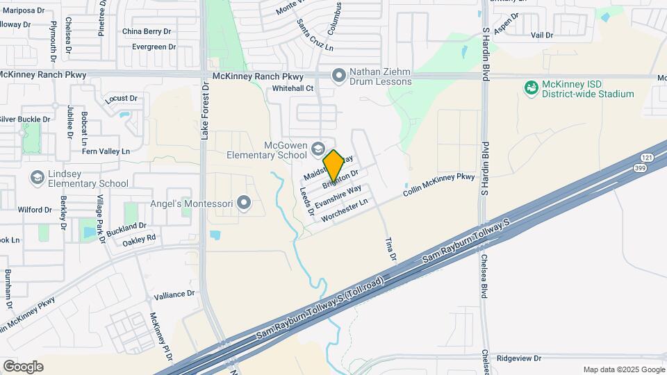 4625 Brighton Dr Map and Location Details