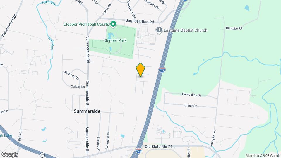 682 Whippoorwill Dr Map and Location Details