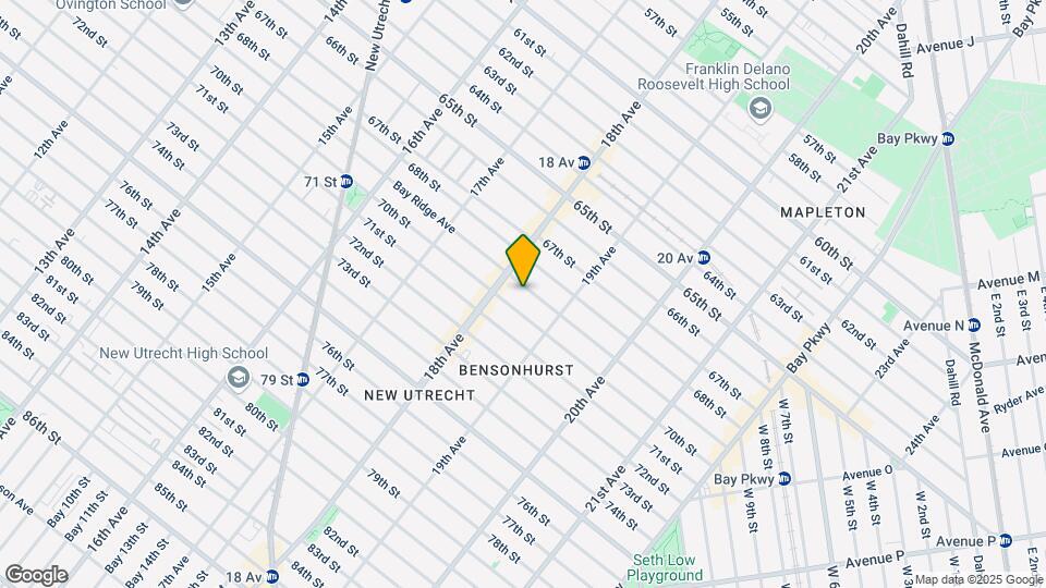 1826 Bay Ridge Ave Map and Location Details
