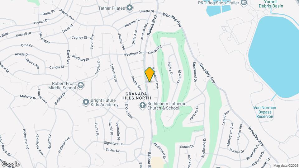 16970 Blanche Pl Map and Location Details