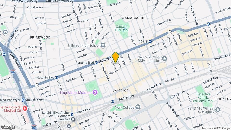 88-41 161st St Map and Location Details